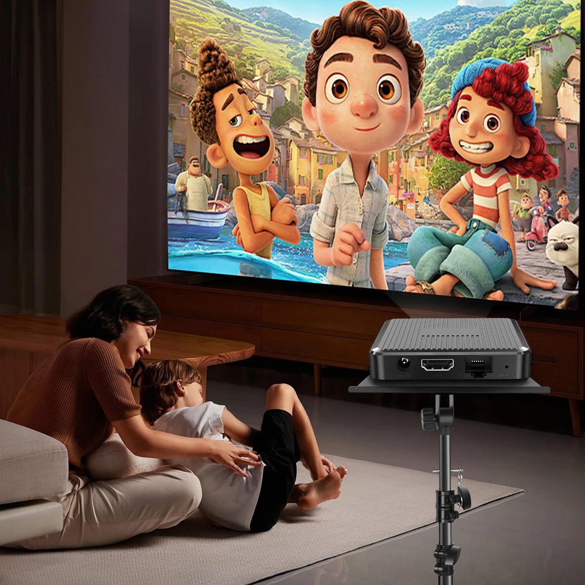 GrowDaily projector stand ideal for home theaters offices stages outdoor events