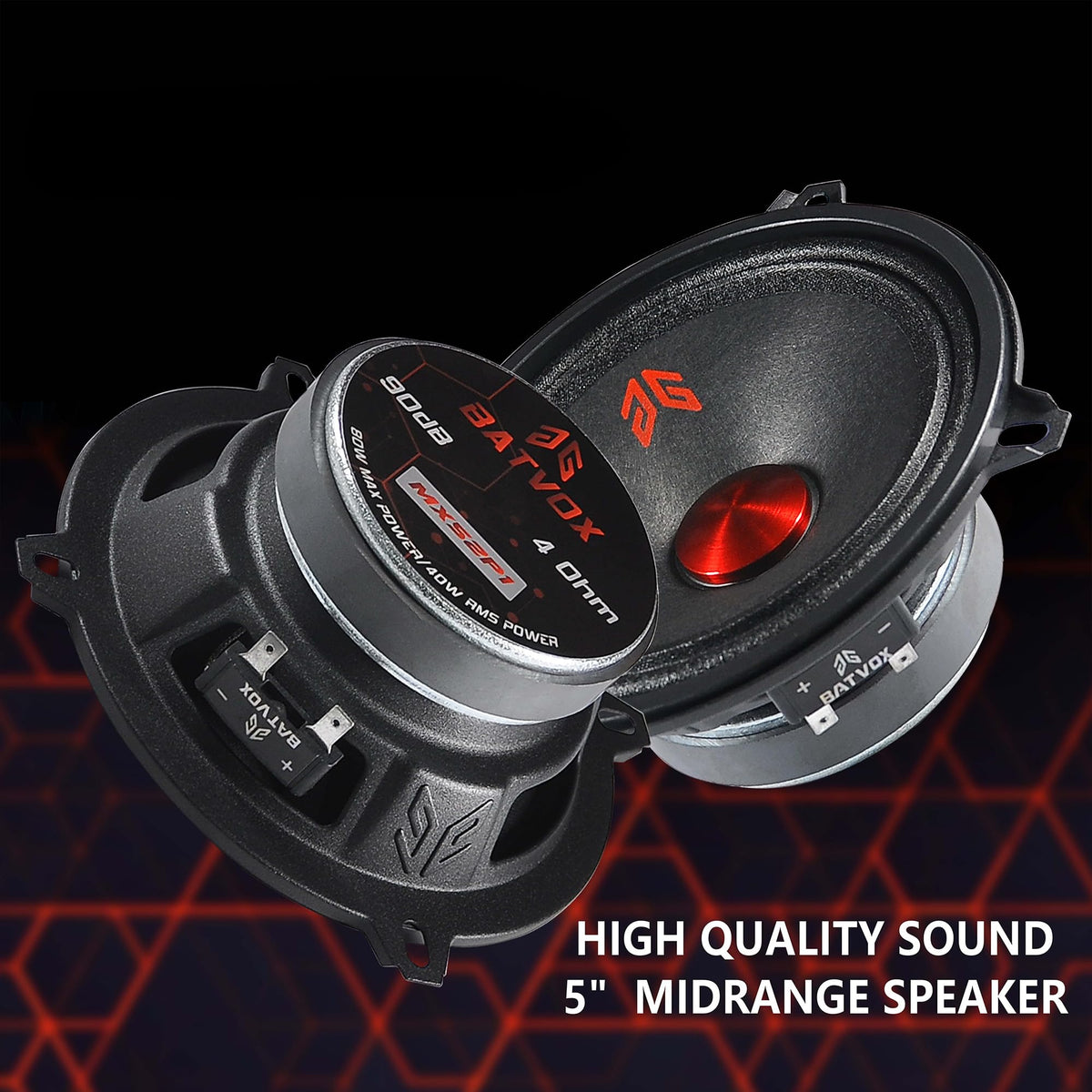 GRTSKY MX52P1 4Ω impedance ensures stable performance across head units