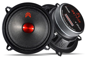 GRTSKY MX52P1 5in midrange with red dust cap for balanced car audio