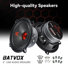 GRTSKY MX52P1 car door speaker setup for immersive listening on the road