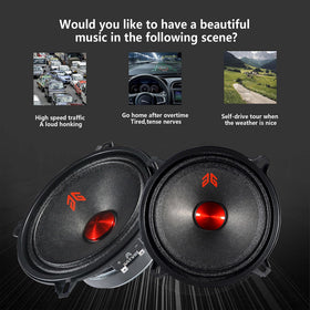 GRTSKY MX52P1 100-10000 Hz range delivers detailed midrange and highs