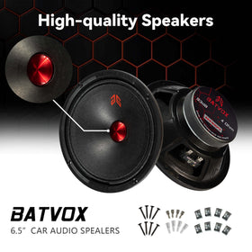 GRTSKY MX65P1 close-up of cone and red dust cap highlighting durability and clarity