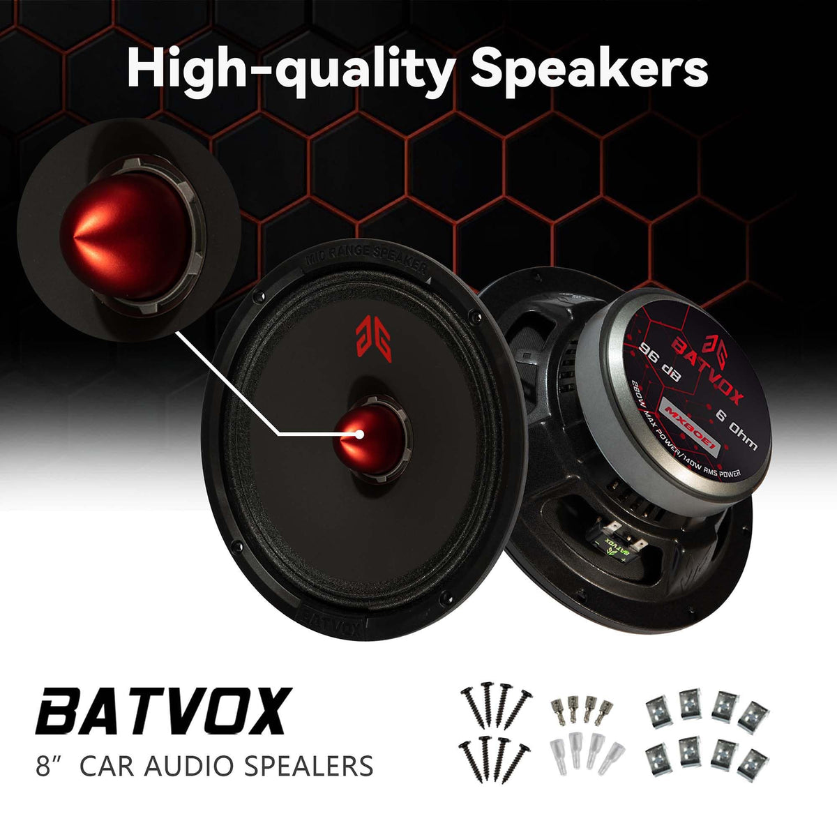 GRTSKY MX80E1 shows 560W peak power for strong road performance.