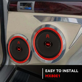 GRTSKY MX80E1 peak power 560W for dynamic listening on the road