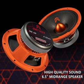 GRTSKY MX80E2 4-ohm impedance supports stable volume and clarity.