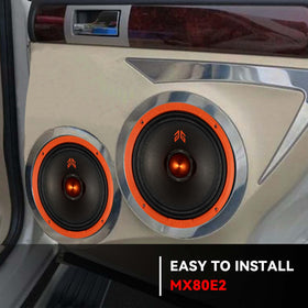 GRTSKY MX80E2 compatible with most standard car audio systems.