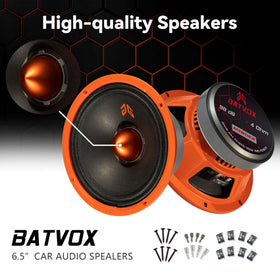 GRTSKY MX80E2 orange bullet design enhances visual appeal.