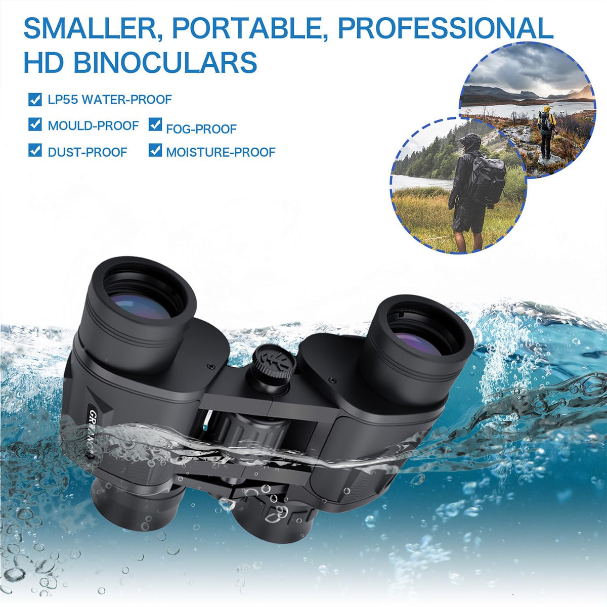 GRWANG binoculars in action for bird watching and wildlife viewing