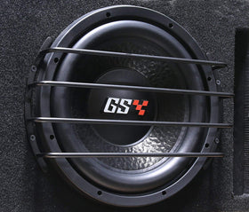 GS Power 12-inch bar grille matte black close-up combines rugged protection with a sleek finish.