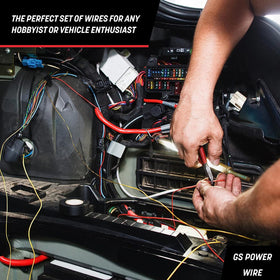 GS Power insulation and temperature rating label highlighting heat resistance