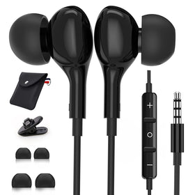 Gsangoo front packaging showing earbuds and included case for easy storage