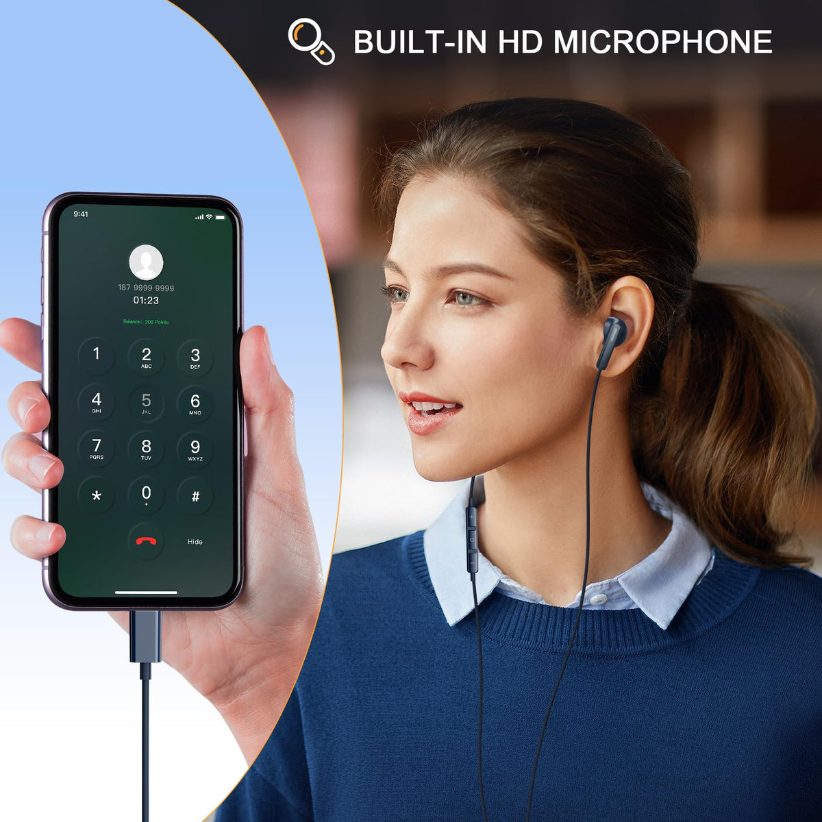 Gsangoo interchangeable ear tip detail for secure fit and improved noise isolation