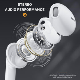 Gsangoo USB-C headphones 1.2m cable for flexible desk-to-move use.