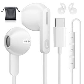 Gsangoo USB-C headphones in compact in-ear design for daily listening on the go.