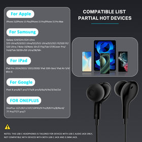 Gsangoo USB-C headphones glossy finish adds premium aesthetics.