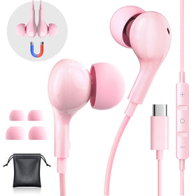 Gsangoo USB-C headphones with ergonomic design for all-day comfort on commutes.