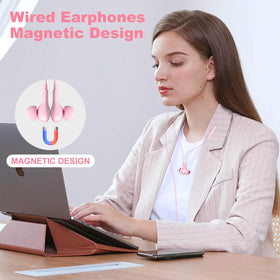 Gsangoo USB-C headphones with magnetic cable management prevent tangles.