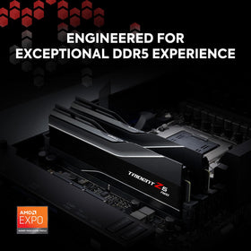 G.SKILL Trident Z5 Neo RAM 6000MT/s kit panorama highlighting dual-channel memory