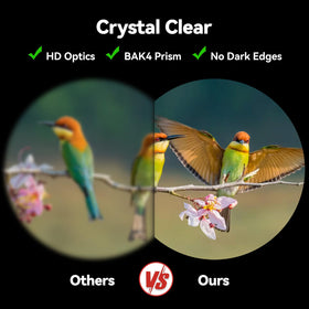 Gskyer eyepiece close-up displaying 22mm eyepiece for wider, more comfortable viewing