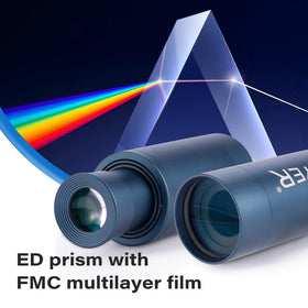 Gskyer FMC BAK4 prism for bright, crisp images.