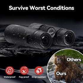Gskyer binoculars stored inside carry bag for organized, protected transport