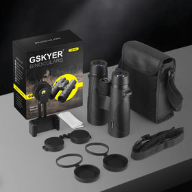 Gskyer binoculars used by hiker showing portability and field-ready performance
