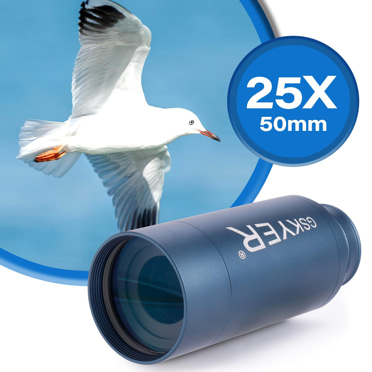 Gskyer outdoor waterproof monocular stays reliable in wet conditions.