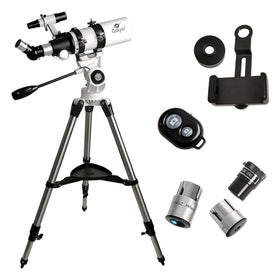 Gskyer 80mm AZ Bluetooth remote for steadier observation
