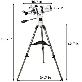 Gskyer 80mm AZ phone attachment enables quick view capture