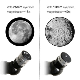 Gskyer AZ mount provides easy angles for kids and newcomers