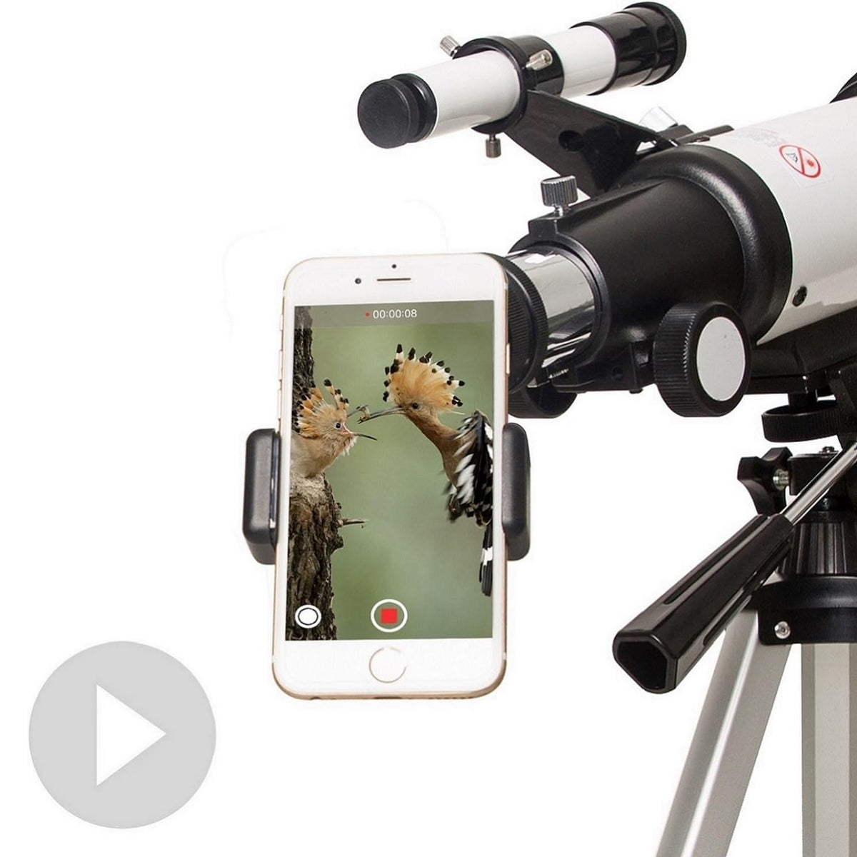 Gskyer finder scope with crosshair simplifies locating objects in the night sky
