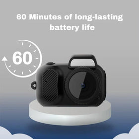Gsnagole keychain camera in festival setting for convenient event recording.