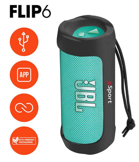 G-Sport silicone sleeve in teal with strap for easy transport.