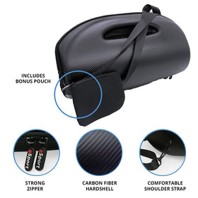 GSport zippered accessory pouch keeps cables organized for JBL Boombox 3