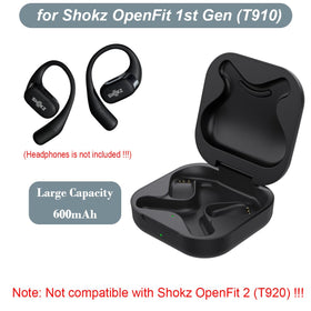 Gsykxe charging case closed top detail highlighting hinge design and durable finish for protection