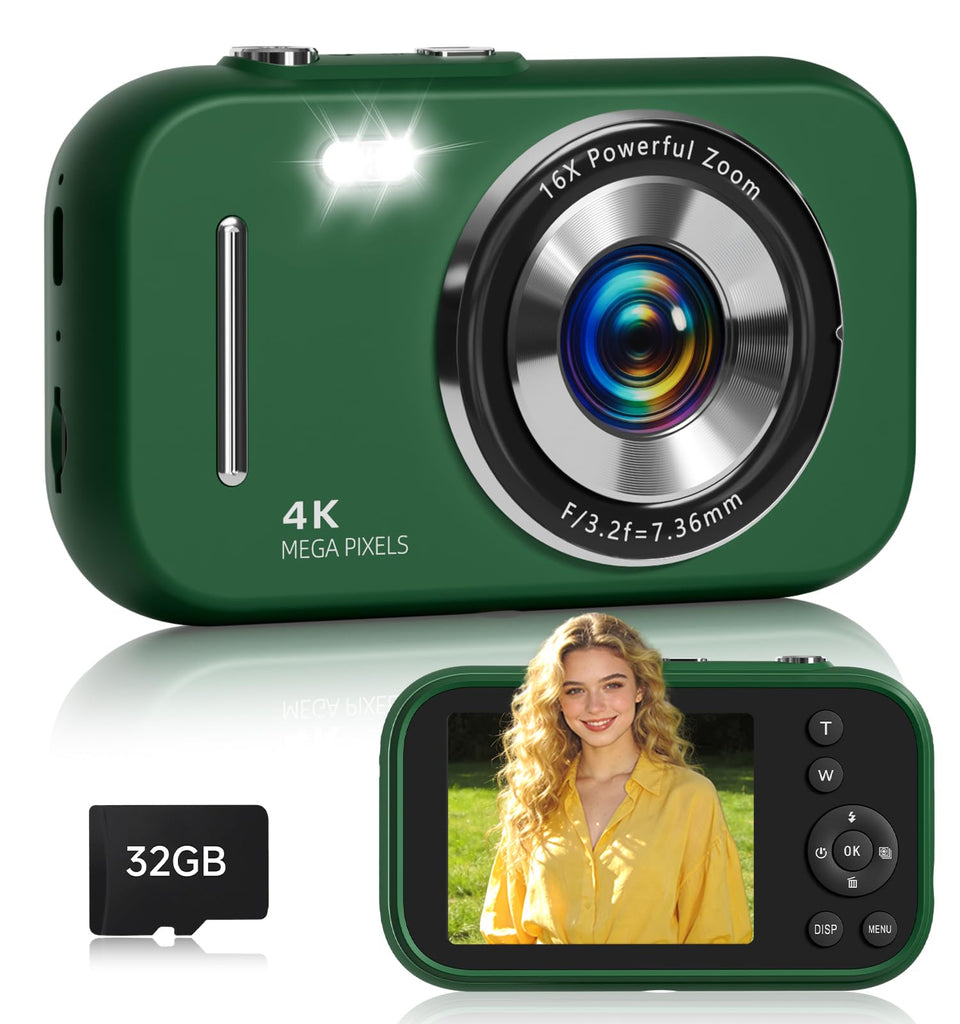 Gtonster front view showing compact green body and controls for easy handling