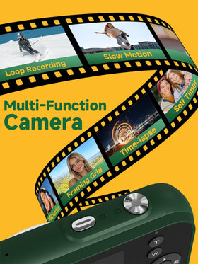 Gtonster used by a teen vlogger outdoors capturing action shots