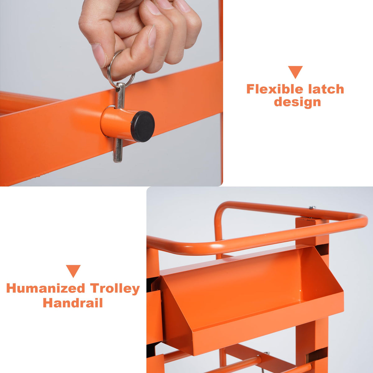 Gtouse adjustable rod system keeping different spool sizes organized and accessible