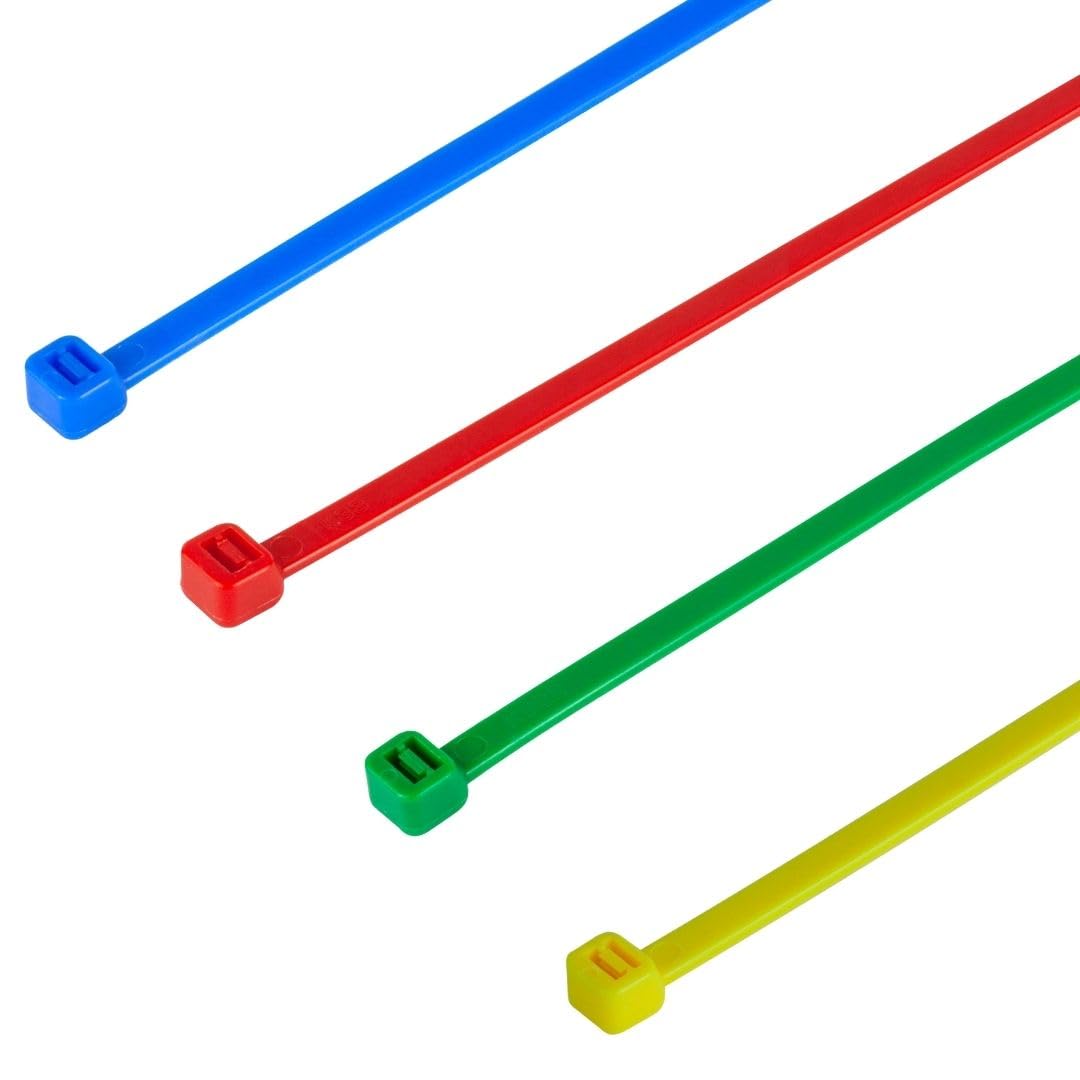 GTSE 8-inch blue zip ties provide durable, color-coded fastening for outdoor projects.