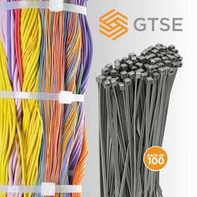 GTSE industrial nylon 6/6 zip tie, strong and durable