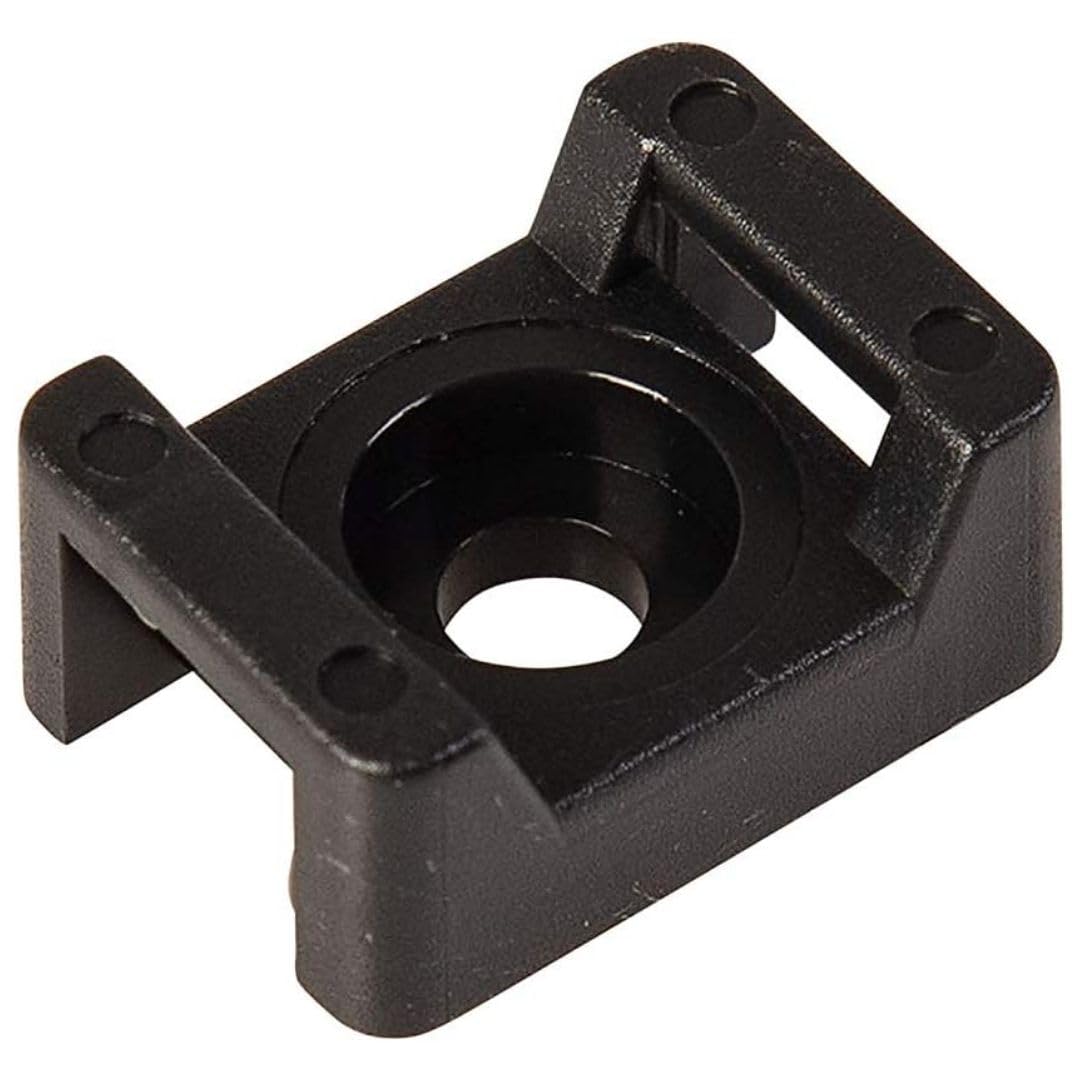 GTSE nylon 66 mounts are durable and compatible with zip ties up to 0.35 in.
