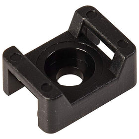 GTSE nylon 66 mounts are durable and compatible with zip ties up to 0.35 in.