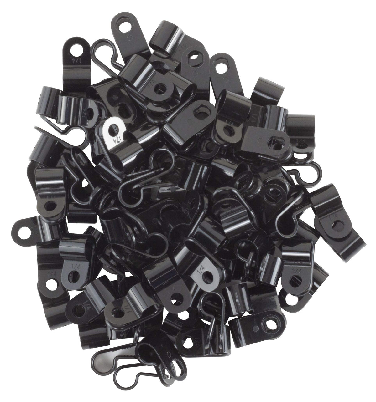 GTSE nylon P-clip pack-100 keeps cables organized and tidy in DIY projects