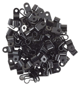 GTSE nylon P-clip pack-100 keeps cables organized and tidy in DIY projects