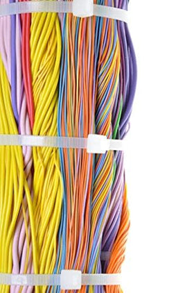 GTSE 50 lb strength zip ties handle thick cables confidently