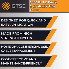 GTSE bright yellow ties piled to highlight visibility and easy ID