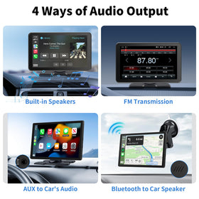 GTVFS FM transmission delivers in-car audio from your device
