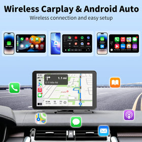 GTVFS wireless CarPlay and Android Auto enable cable-free navigation and messages
