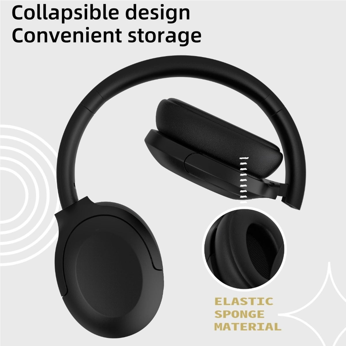 GU-DI built-in mic provides clear calls with noise rejection