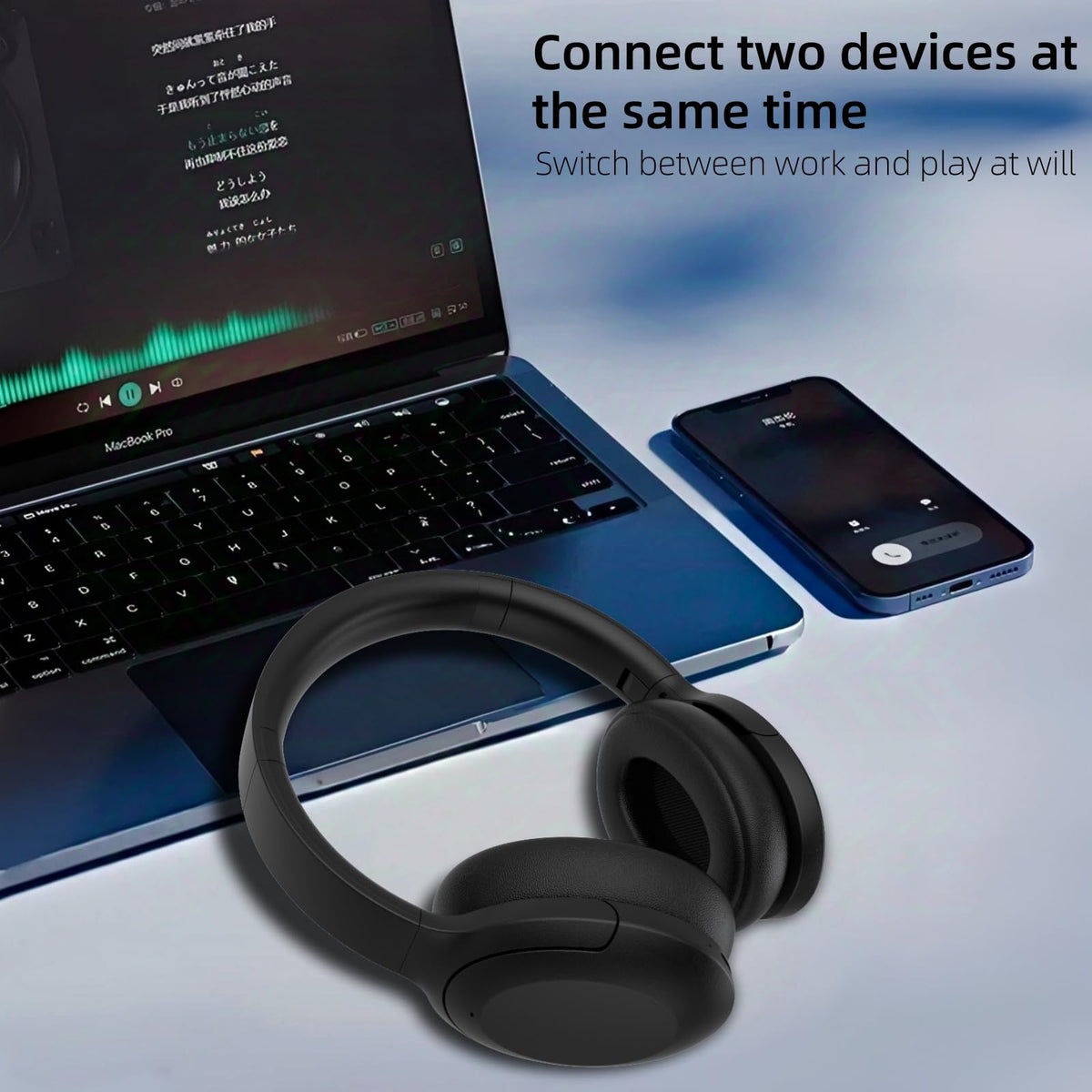 GU-DI 3.5 mm wired option ensures uninterrupted playback